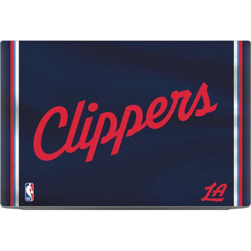 NBA Los Angeles Clippers Distressed Red Dell XPS Skin
